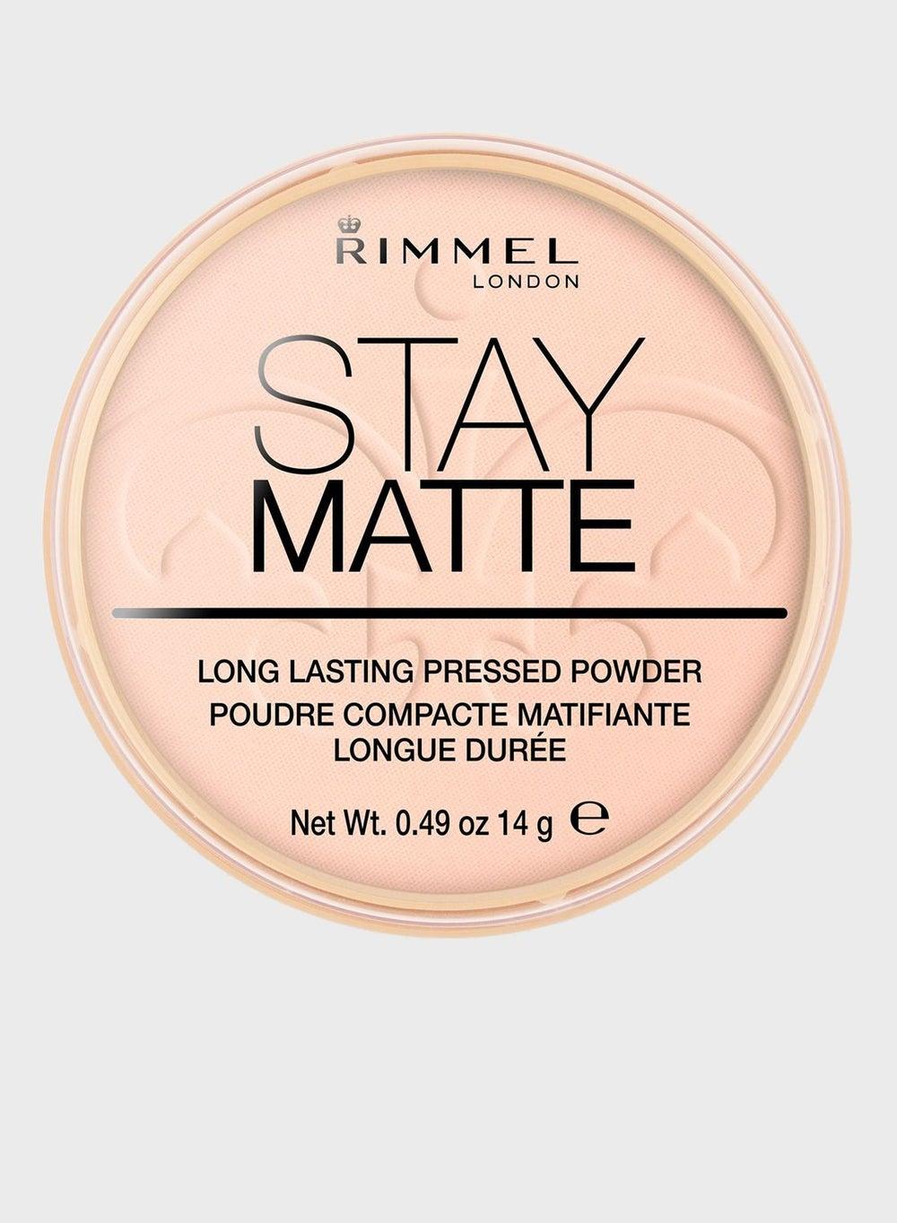 Stay Matte Pressed Powder - 002 Pink Blossom - Image 1