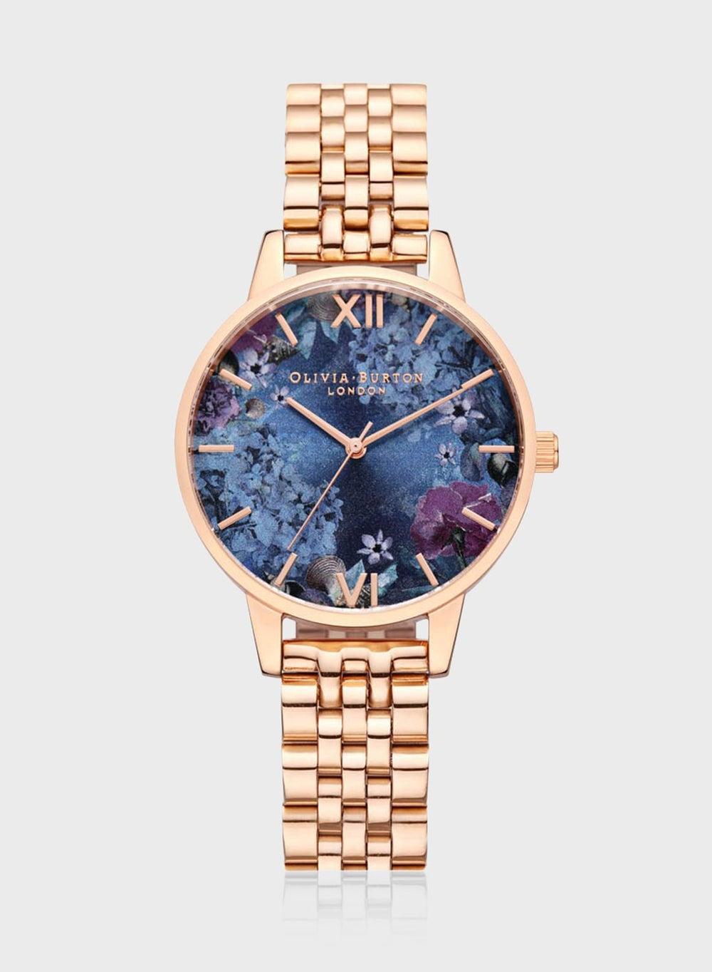 OLIVIA BURTON Elegant Floral Analog Watch for Women - Image 1