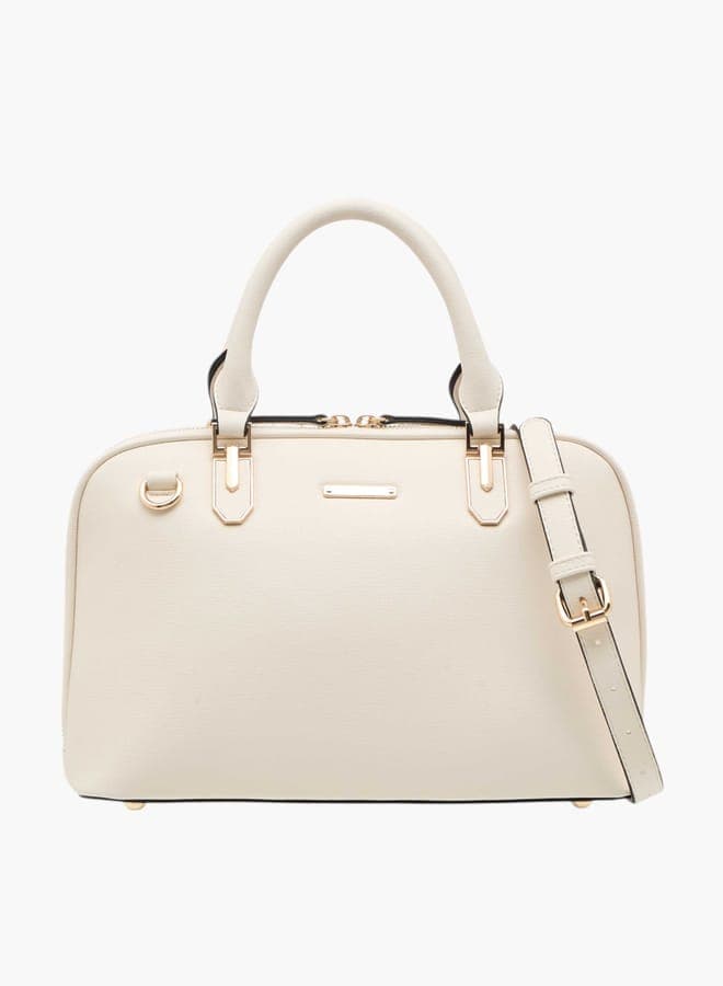Celeste Chic Solid Tote Bag with Elegant Double Handles - Image 1