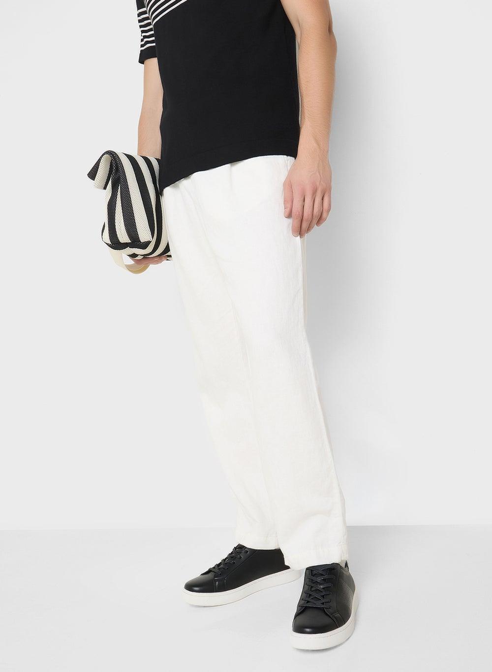 SF2505 Essential Elegance: Men's Low-Top Casual Sneakers - Image 1