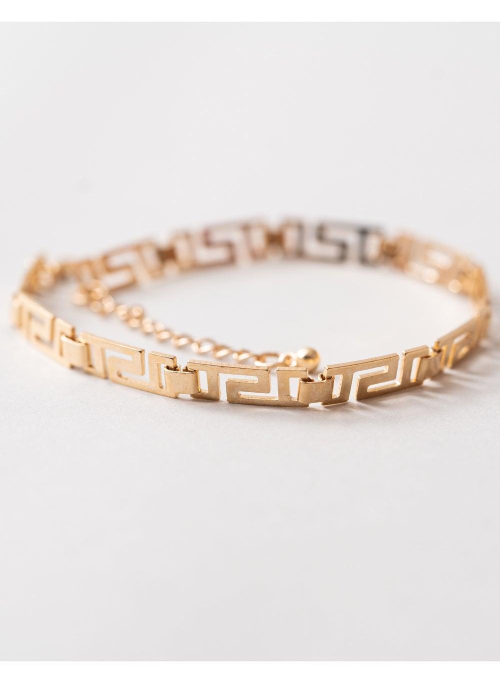 AMICA Link Chain Anklet: Sleek Accessory for Everyday Glam - Image 1