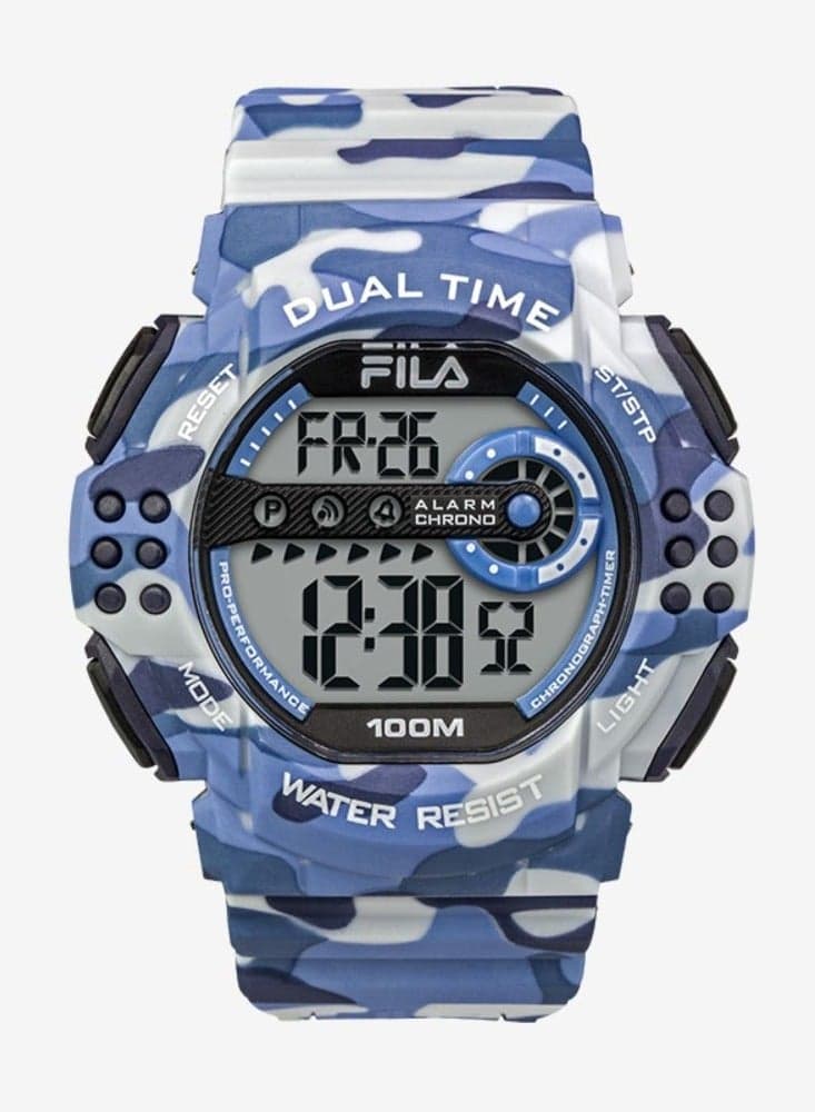 FILA 38-171-001 Unisex Digital Elegance in Blue - Image 1