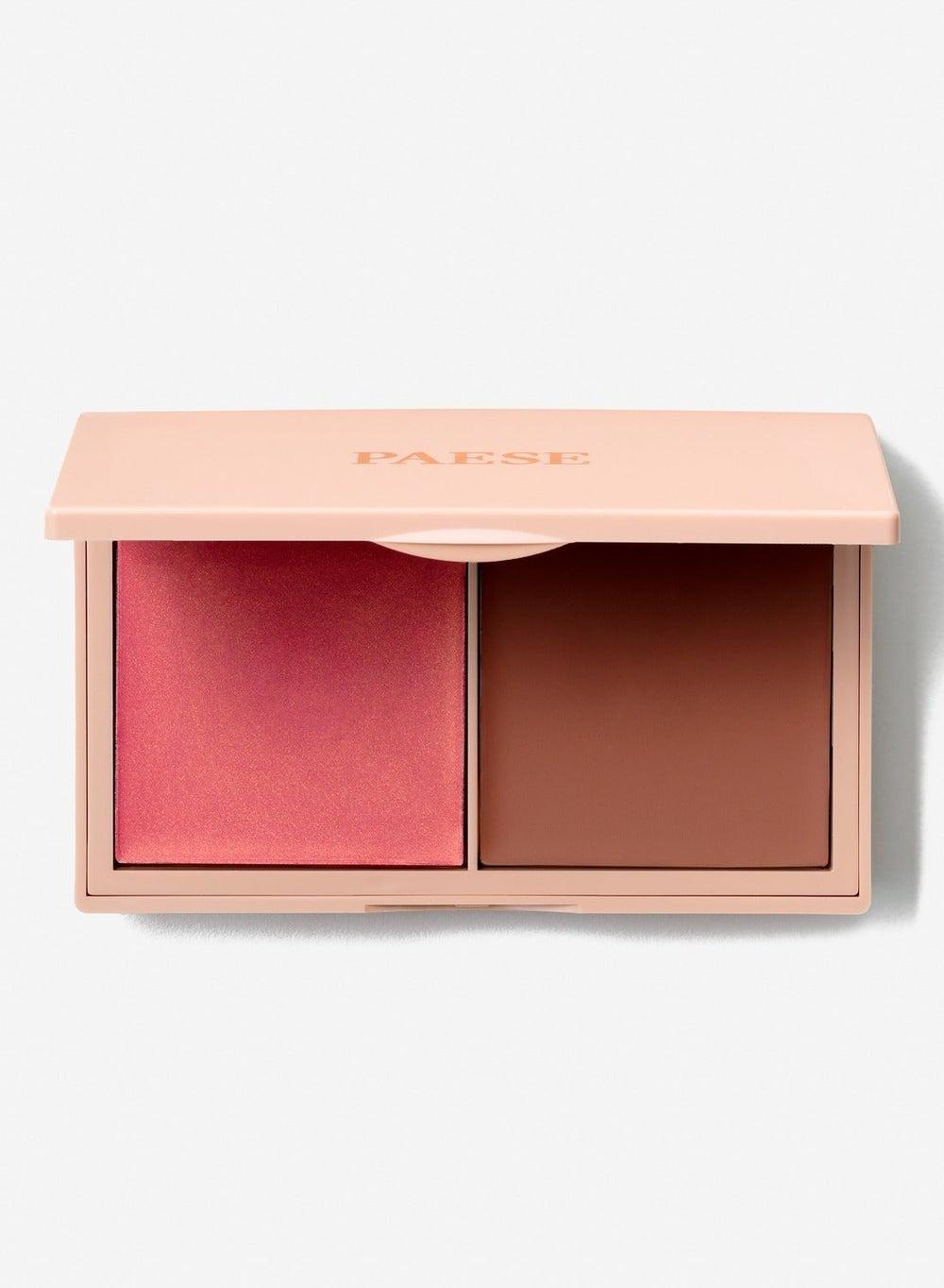 PAESE Kiss My Cheeks 01 Warm Contouring Palette - Image 1