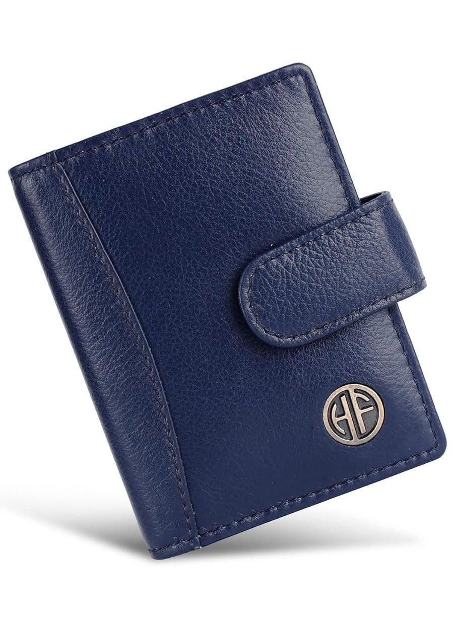 HAMMONDS FLYCATCHER Elite Blue Leather Card Wallet 1YPX - Image 1