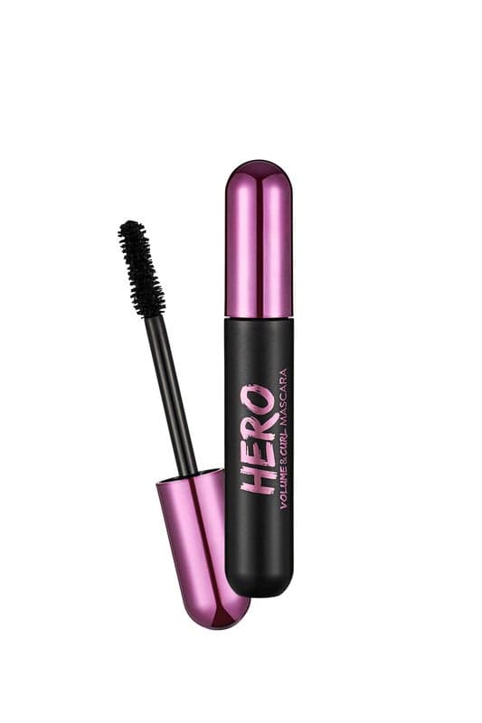 Flormar VOLUME & CURL HERO MASCARA Black - Image 1
