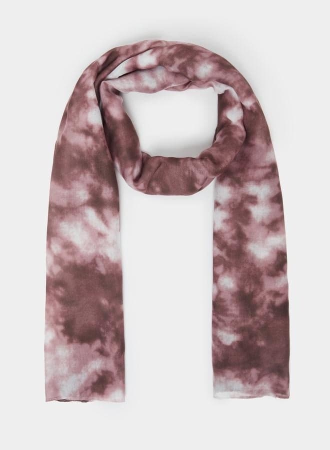 Styli Abstract Elegance Print Hijab - Chic Accessory for Women - Image 1