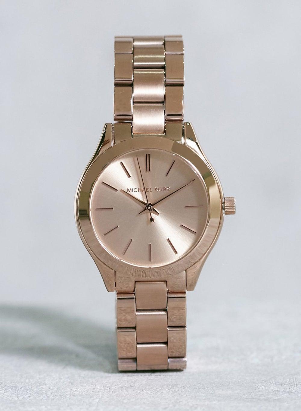 Michael Kors Runway Analog Stainless Steel Watch for Women - Image 1