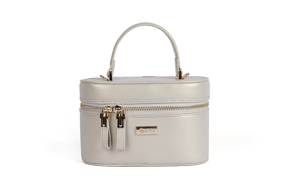 Cuple Chic Rectangular Faux Leather Handbag for Women - Image 1