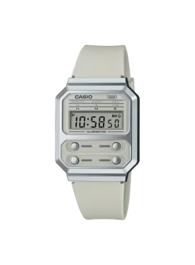 CASIO A100WEF-8ADF Elegant Digital Resin Watch 32.7mm - Image 1