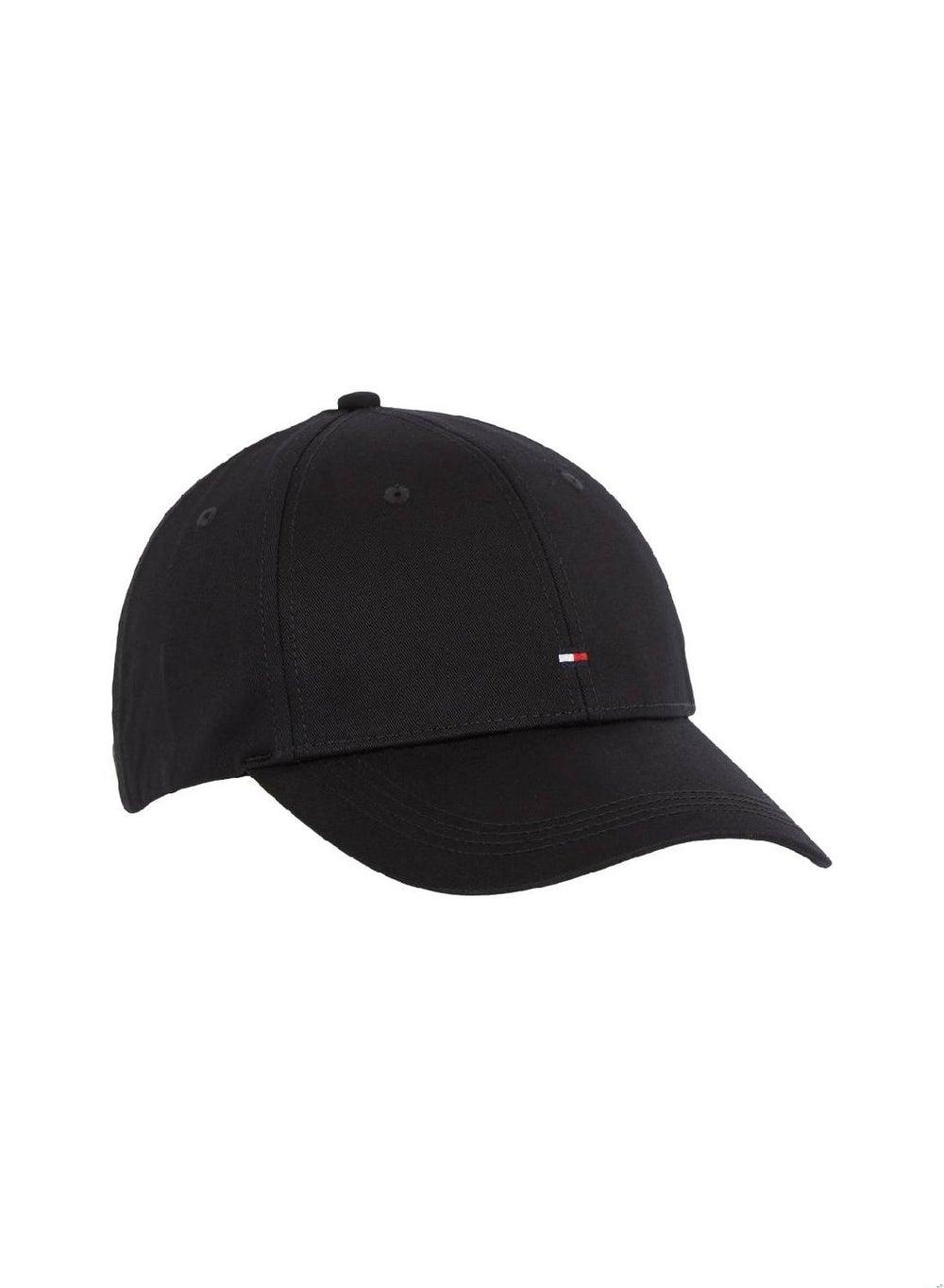 TOMMY HILFIGER Classic Women's Black Baseball Cap - Image 1