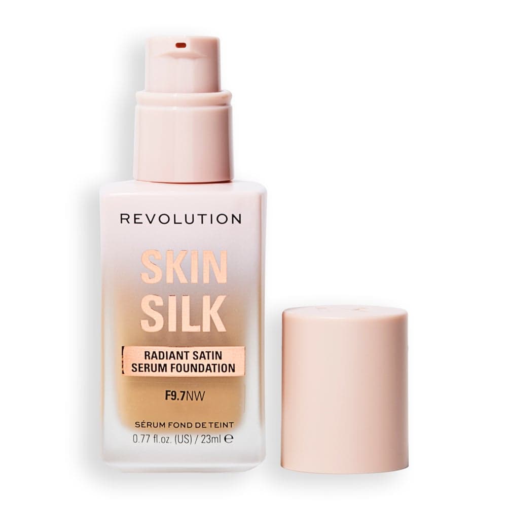 Revolution Skin Silk Serum Foundation F9.7W: Hydrate and Glow - Image 1