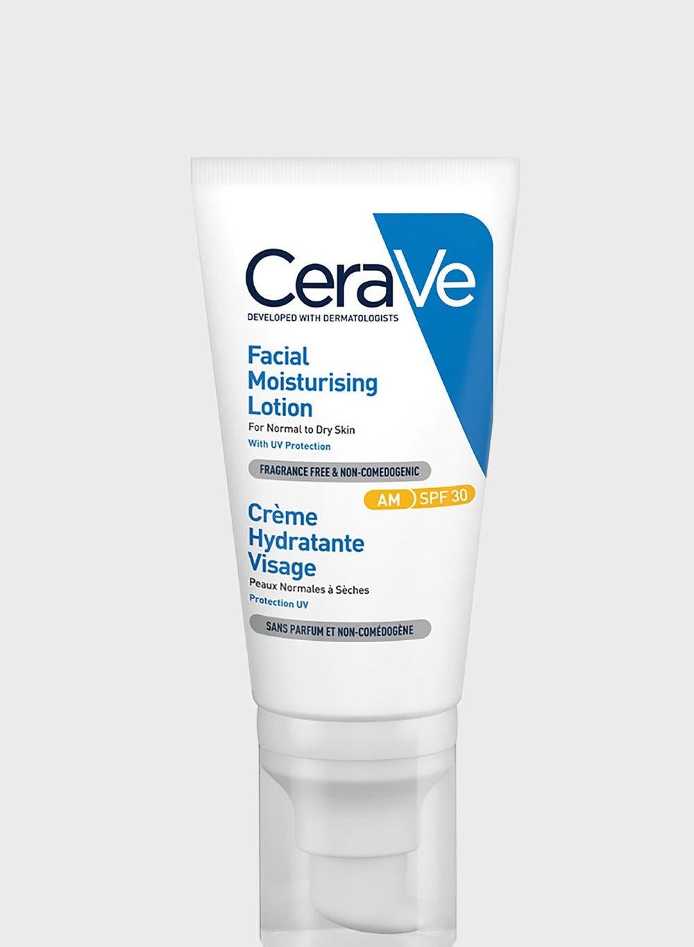 CeraVe AM Hydrating Lotion SPF30 Hyaluronic & Niacinamide 52Ml - Image 1