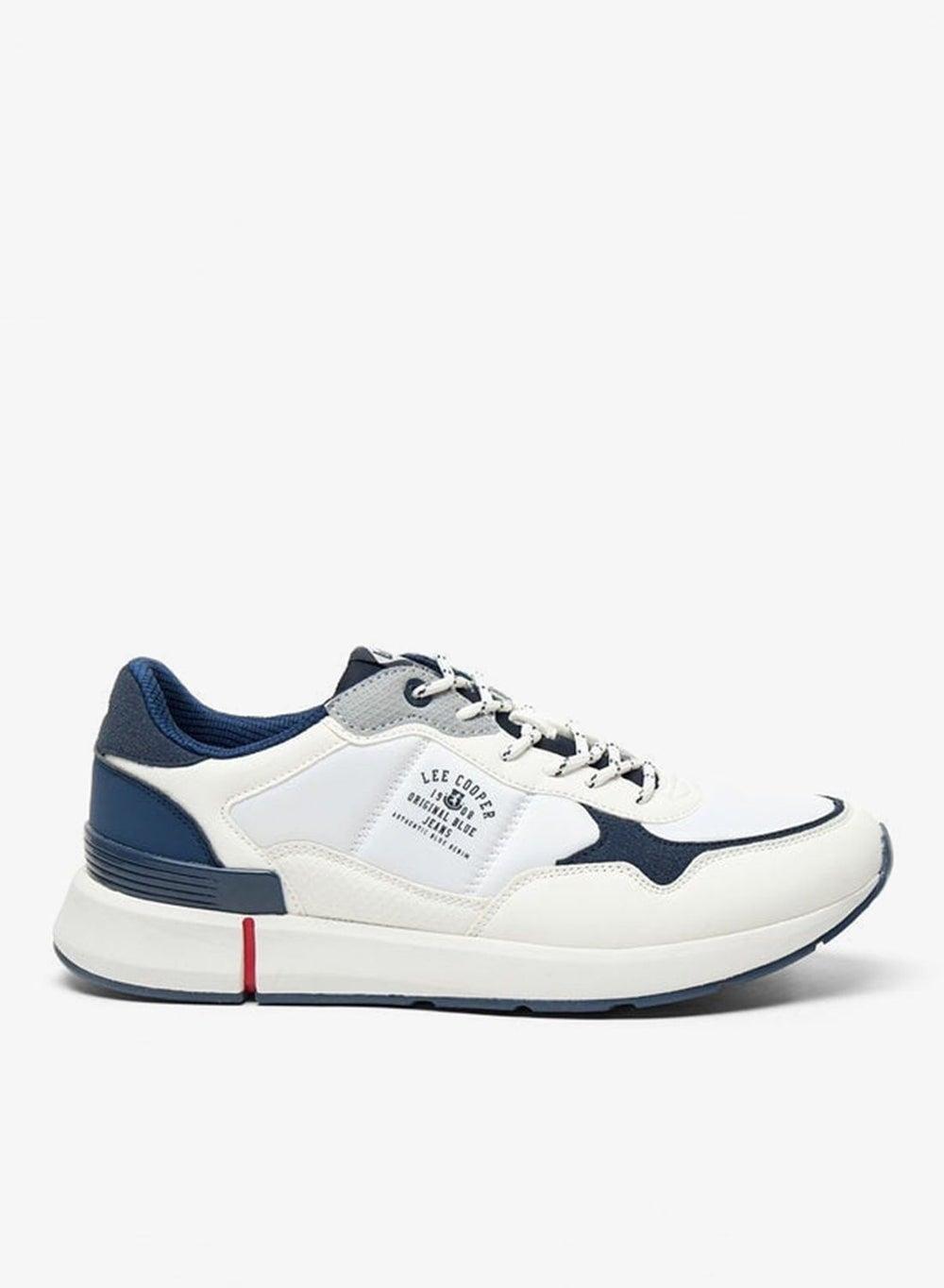 23M8545 Luxe Colourblock Low-Top Men’s Sneakers - Image 1