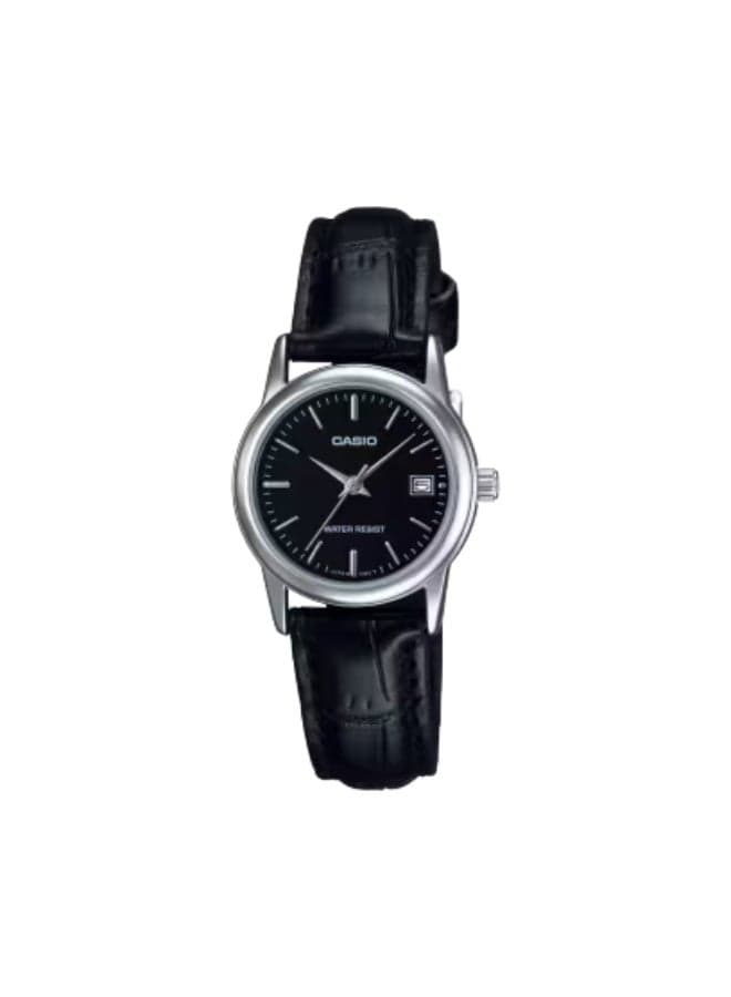 CASIO LTP-V002L-1A Elegant Stainless Steel Women's Watch - 25mm - Image 1