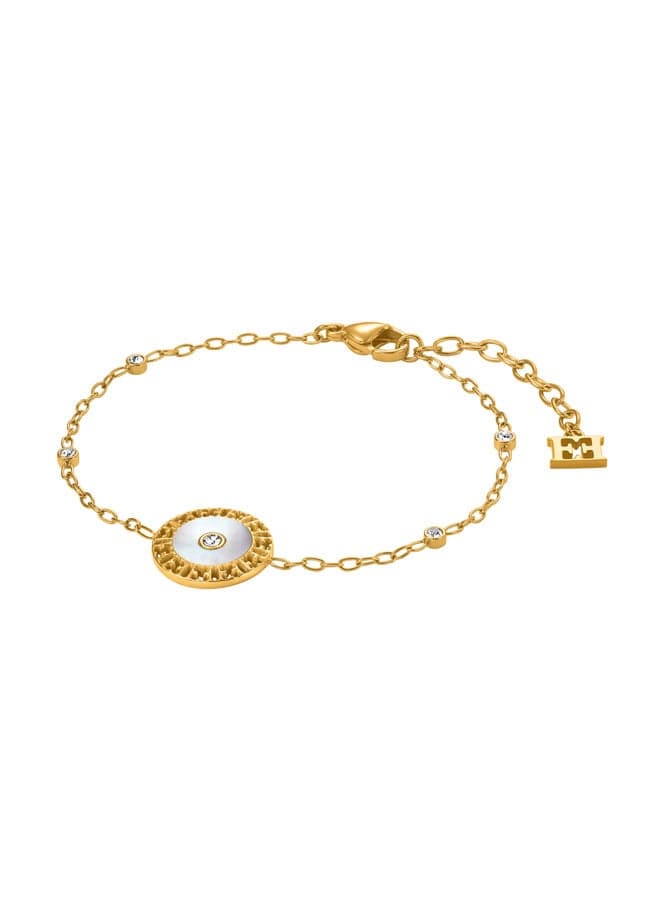 ESCADA Naomi Bracelet: Elegance in Mother-of-Pearl and Crystals - Image 1