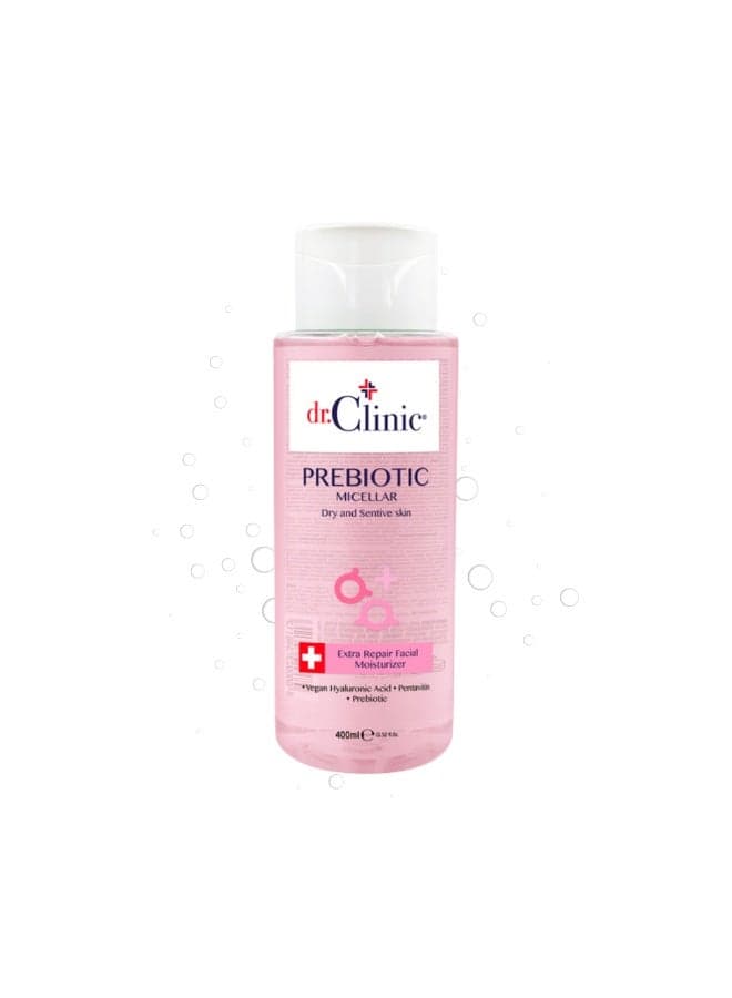 DR. CLINIC Prebiotic Micellar Water | Gentle and Hydrating | 400 ml - Image 1