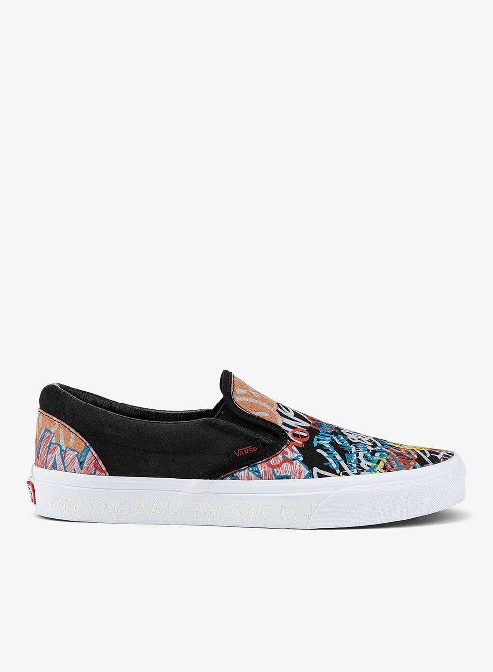 Vabvz0Zb Sleek Checkerboard Canvas Slip-Ons - Image 1