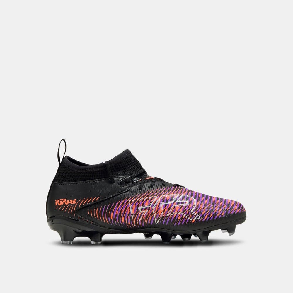 PUMA Kids' FUTURE 8 MATCH White Multi-Ground Football Shoes - Image 1
