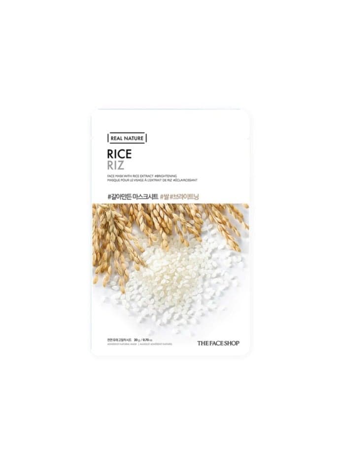 REAL NATURE MASK SHEET RICE 2017: A Touch of Luxury - Image 1