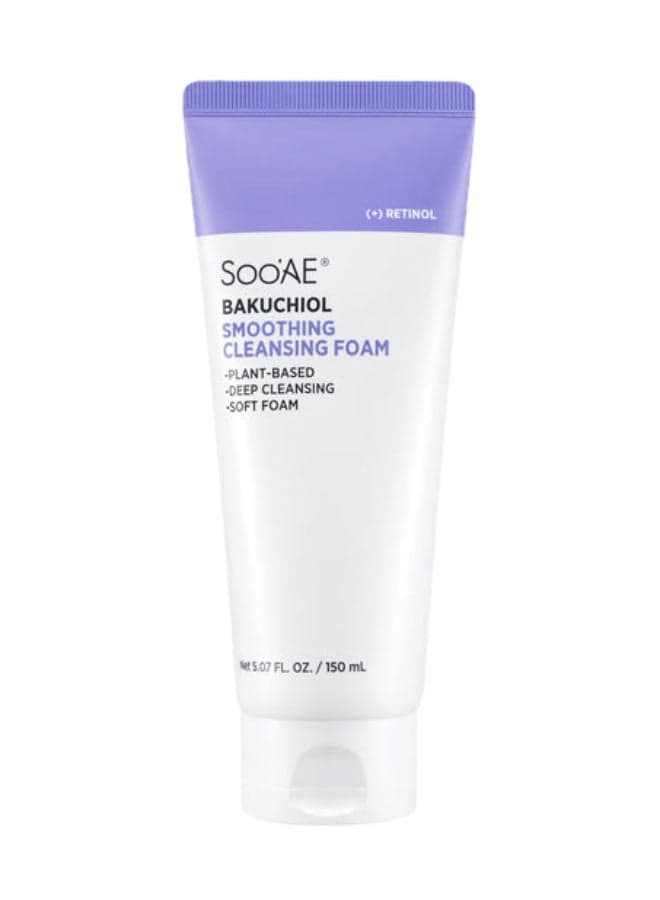 Bakuchiol Smoothing Cleansing Foam: Radiant Skin Awaits - Image 1