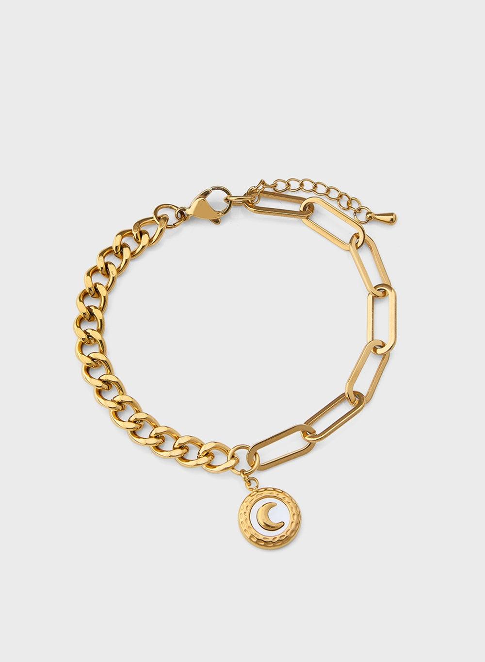 Staurtz Crescent Moon Bracelet – Elegance for Every Occasion - Image 1