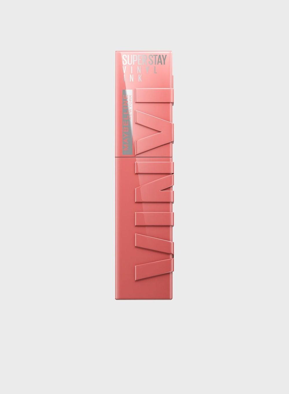 Maybelline NY Super Stay Vinyl Ink Nudes Lip Gloss, Charmed - Image 1