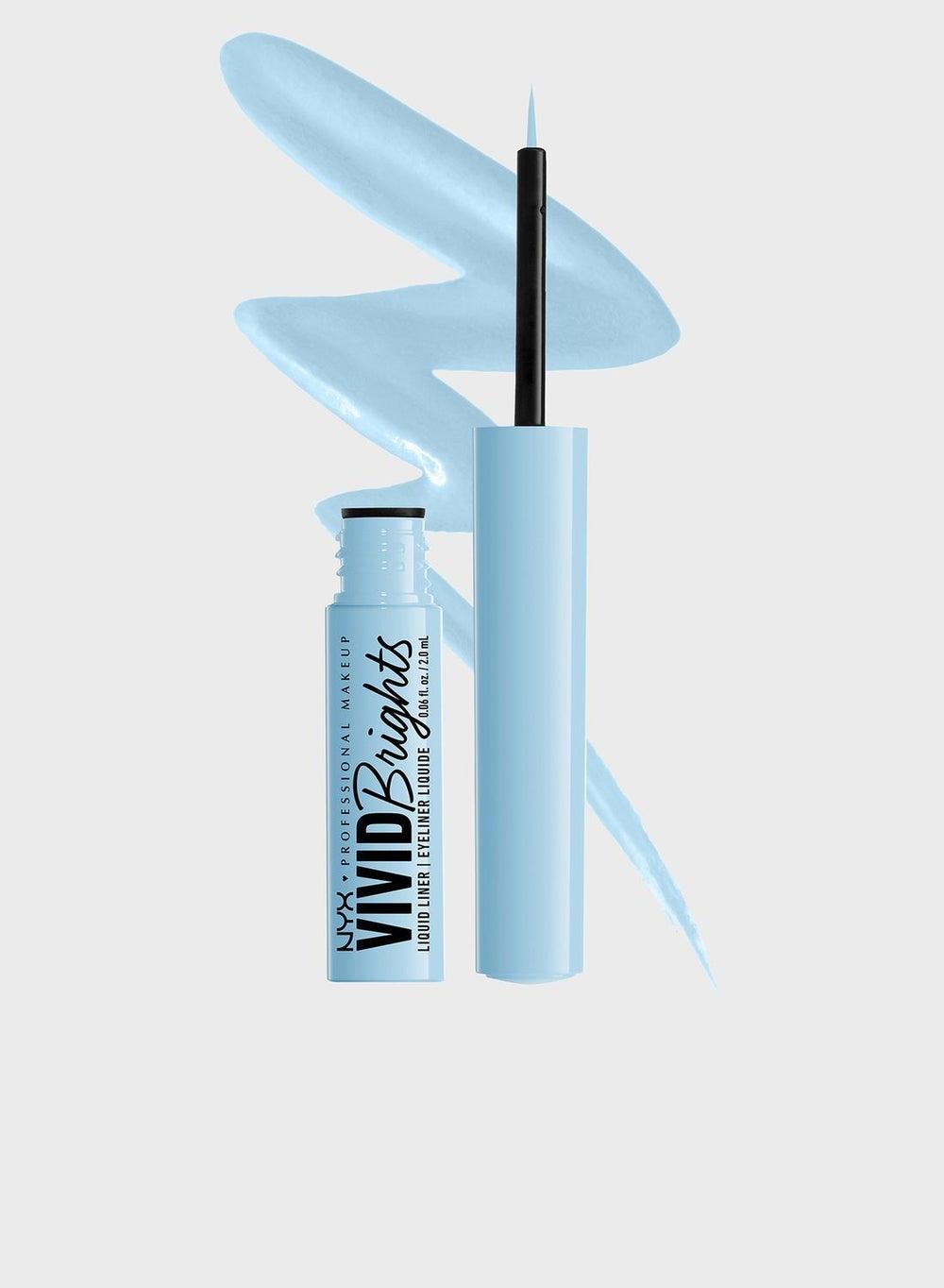 Blue Thang Vivid Brights Liquid Eyeliner by NYX - Image 1