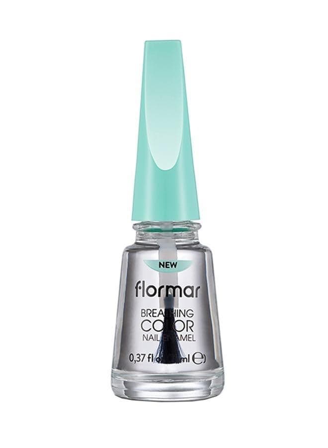 Flormar Breathing Colors Nail Enamel 001 - Pristine Clear - Image 1