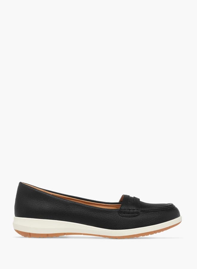 Elegant Bzf38008 6 Black Cutout Women's Moccasins - Image 1