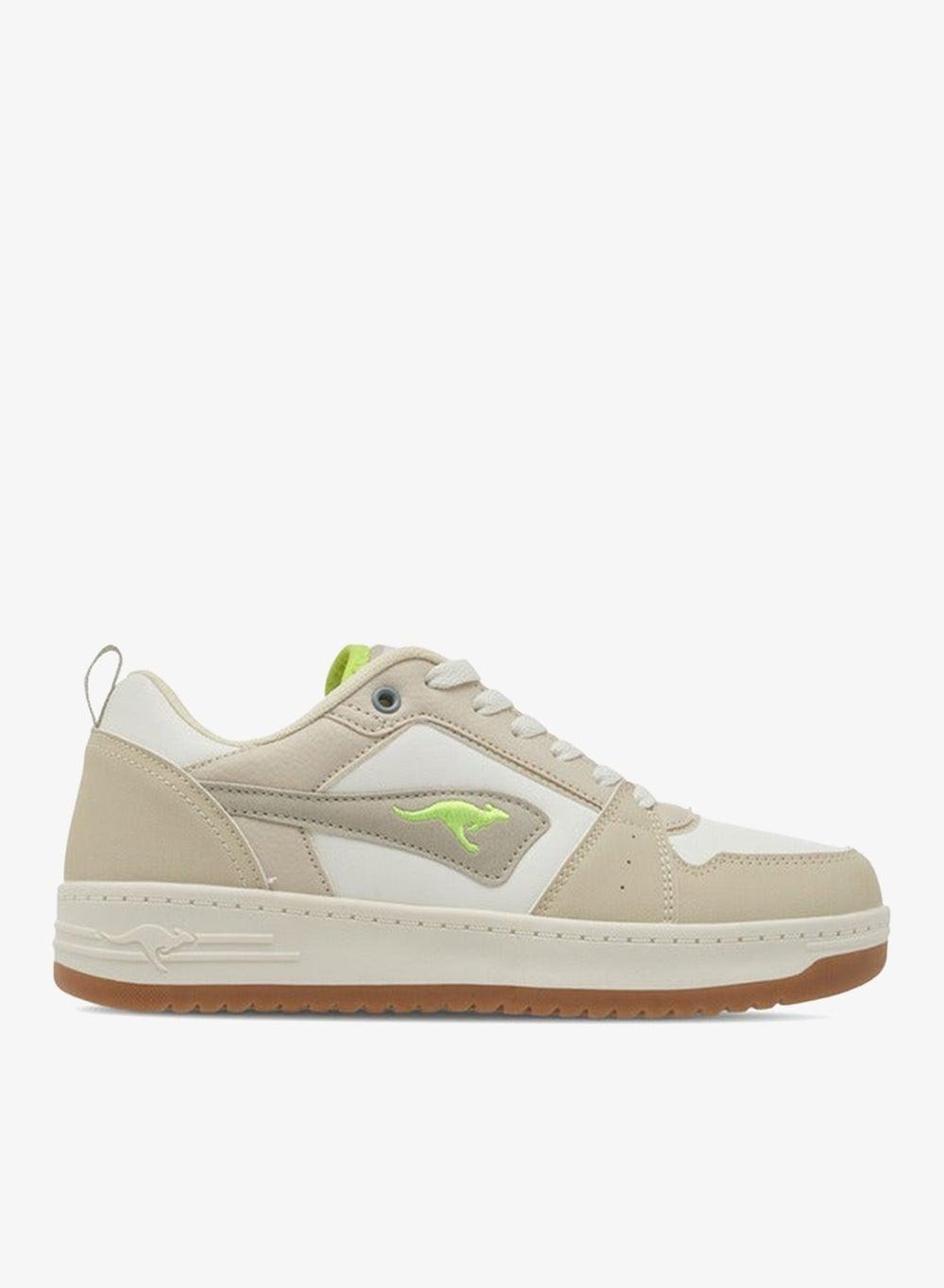 Elegant Beige Panelled Sneakers 30059 Wbeige for Women - Image 1