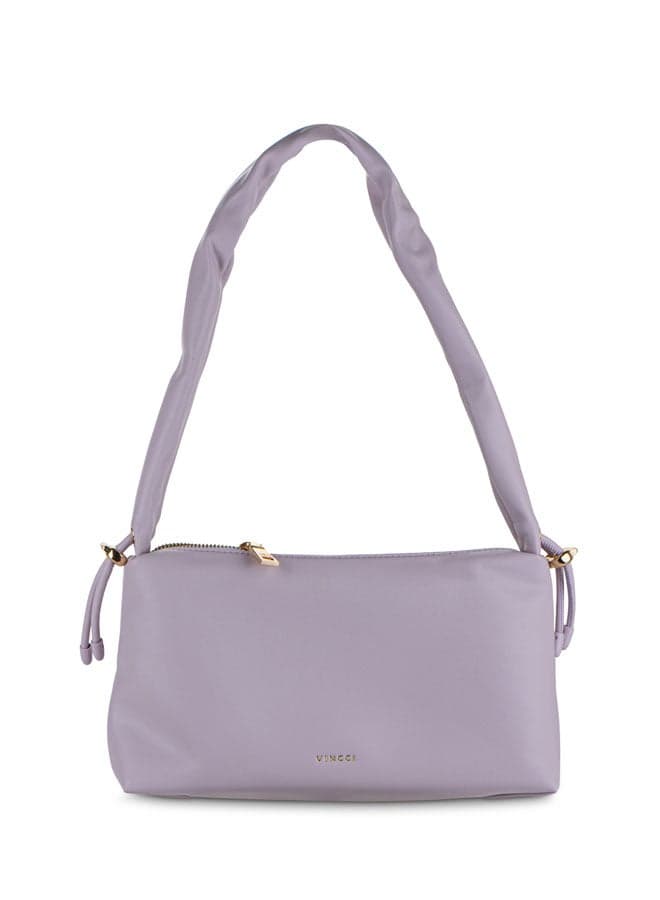 Vincci Purple Elegance Shoulder Bag for Women - Image 1