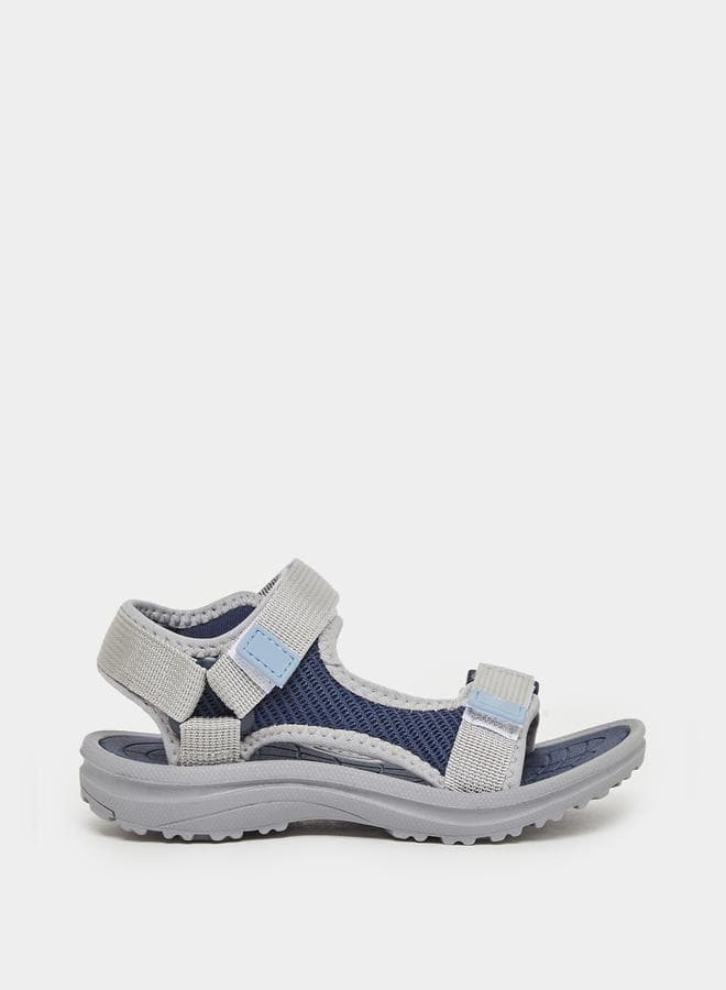 Styli Comfort Boys' Sandals 2112263032Silver - Sleek Silver Finish - Image 1