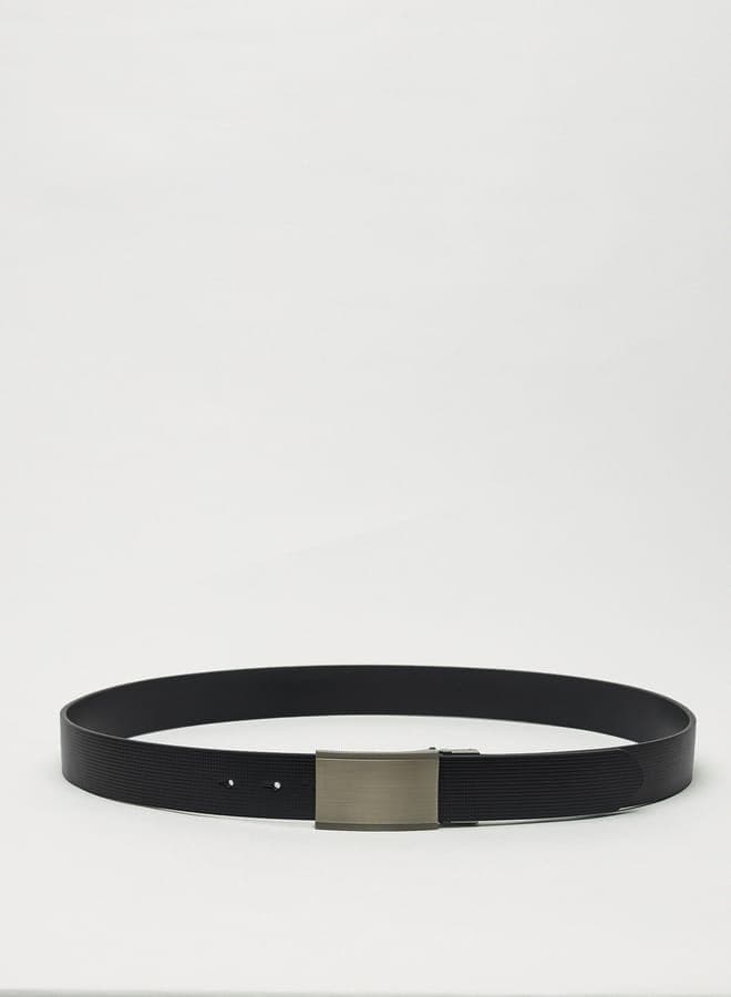 LBL by Shoexpress Reversible Textured Belt for Men - Image 1