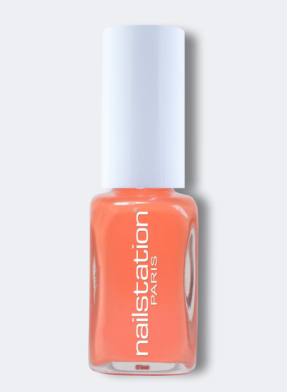 Lollipop Lady Glossy Orange Nail Polish - Opaque Finish - Image 1