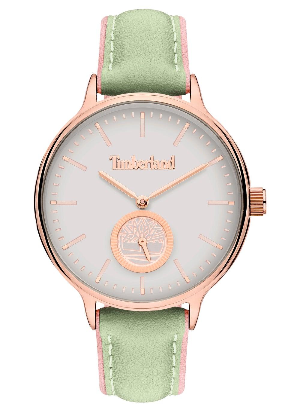 Timberland Green Norwell 38mm Women's Elegance Watch - Image 1
