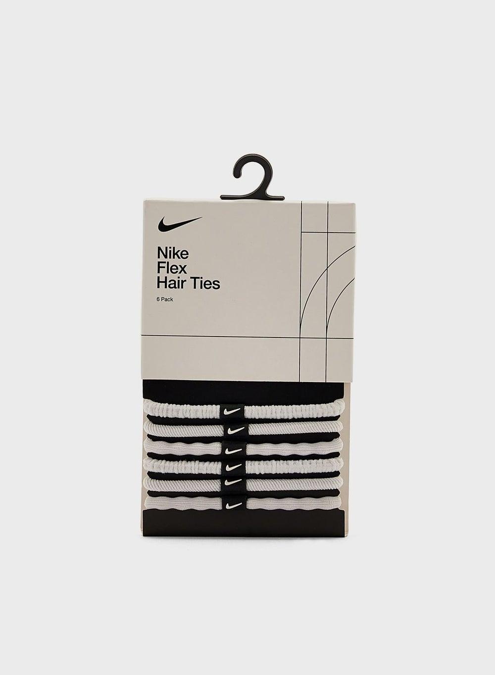 Nike Women’s Logo Flex Hair Tie 6-Pack: Secure Style - Image 1