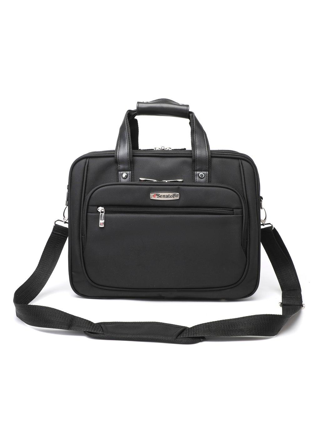 SENATOR KH8121 Sleek Nylon 16-Inch Laptop Case - Image 1