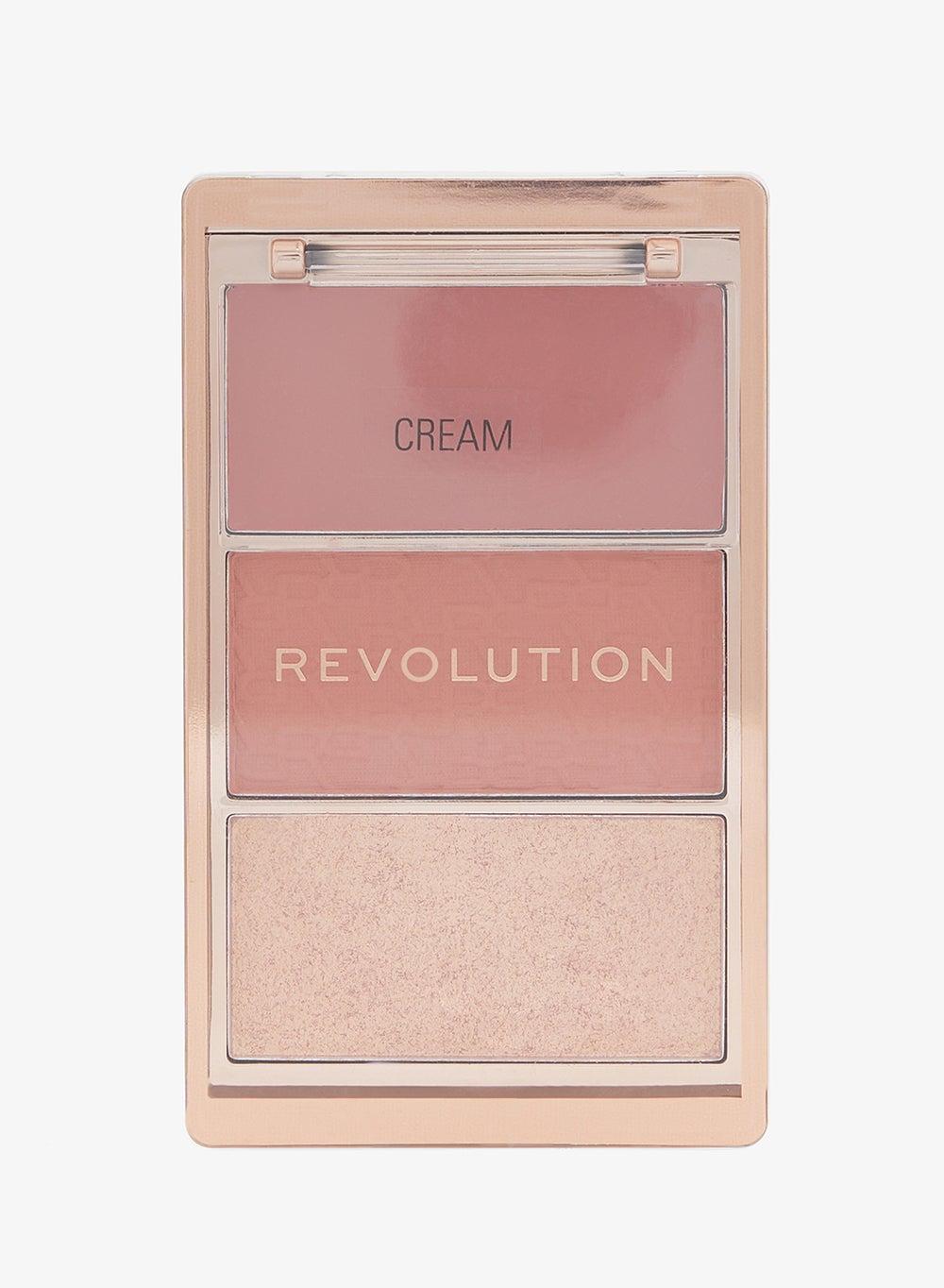 Revolution Aura Points Rose Icon Blush Palette - Image 1