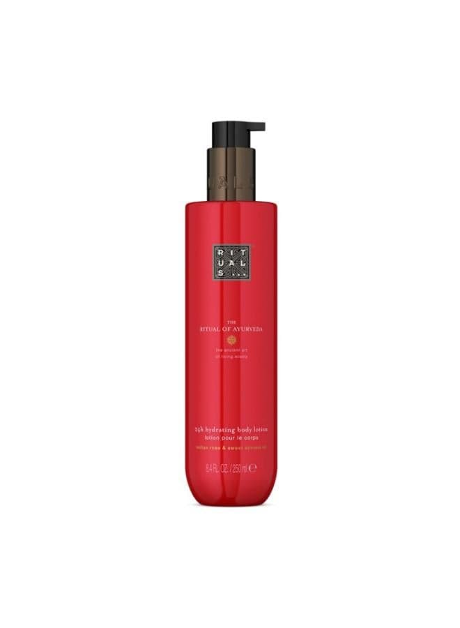 Ayurveda Ritual 24H Hydrating Body Lotion 250ml - Image 1