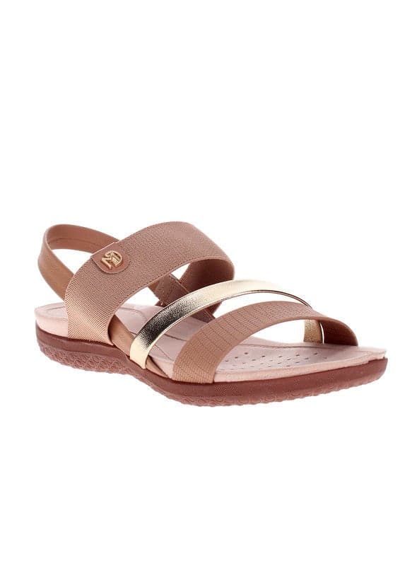 Elegant Slingback Sandals for Women - Brown, Secure Fit - Image 1
