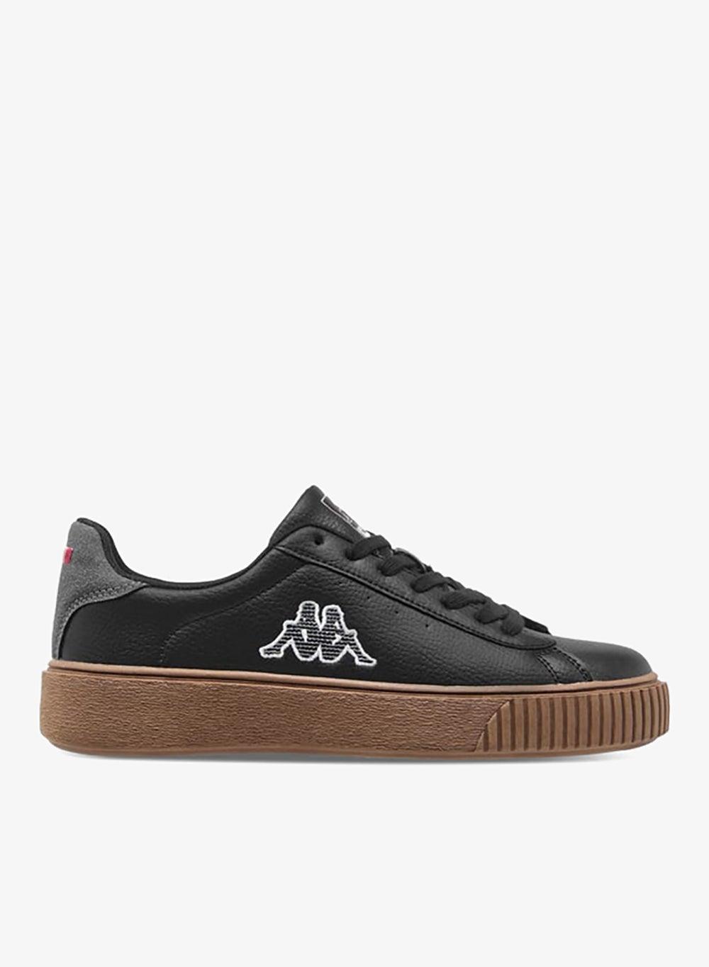 Elegant SS25W054Black Women's Low-Top Logo Sneakers - Image 1