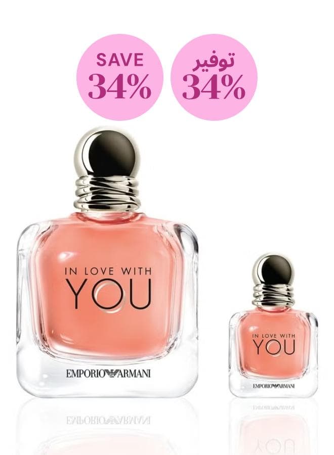 In Love With You EDP 100ml+7ml: A Scent of Passion - Image 1