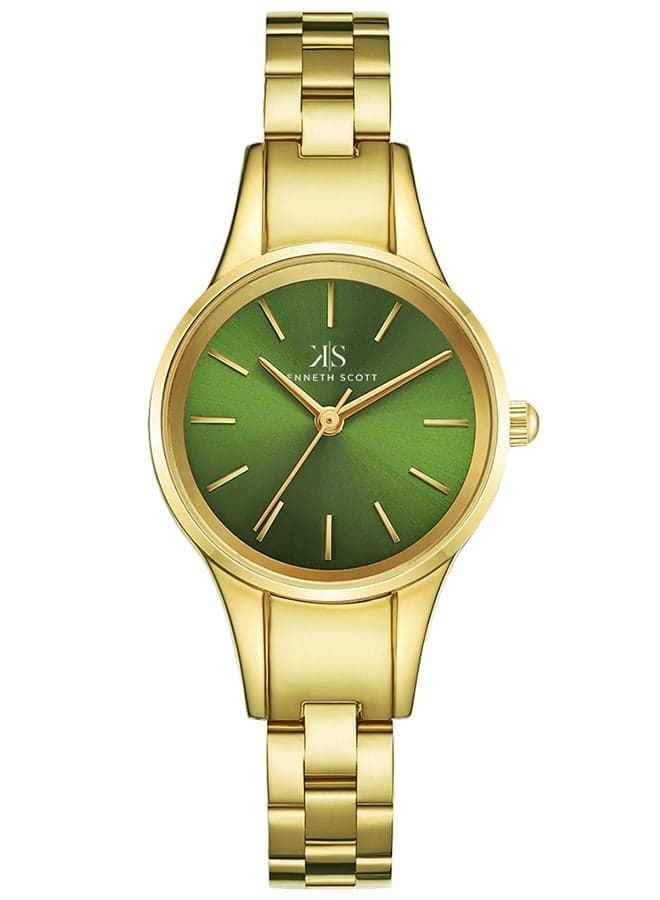 KENNETH SCOTT K22517-GBGH Elegant Stainless Steel Watch for Women - Image 1