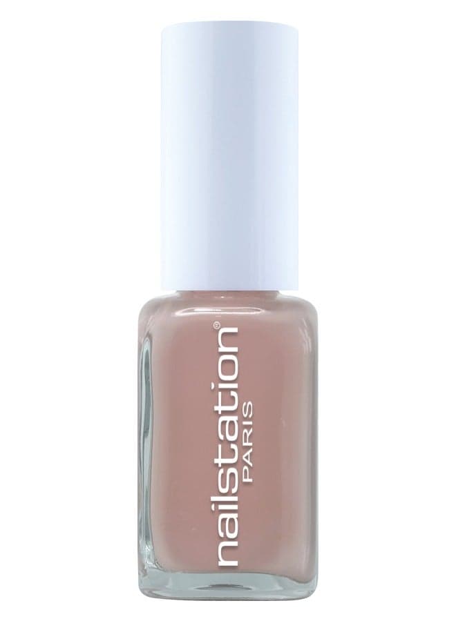 Glossy Pink Powder Nail Polish - Lustrous Longwear - Image 1