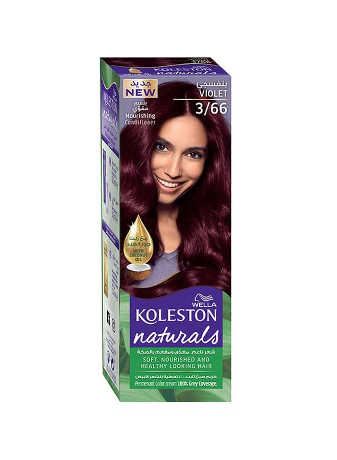 Vibrant Violet 3/66 Luxurious Hair Color by Koleston - Image 1