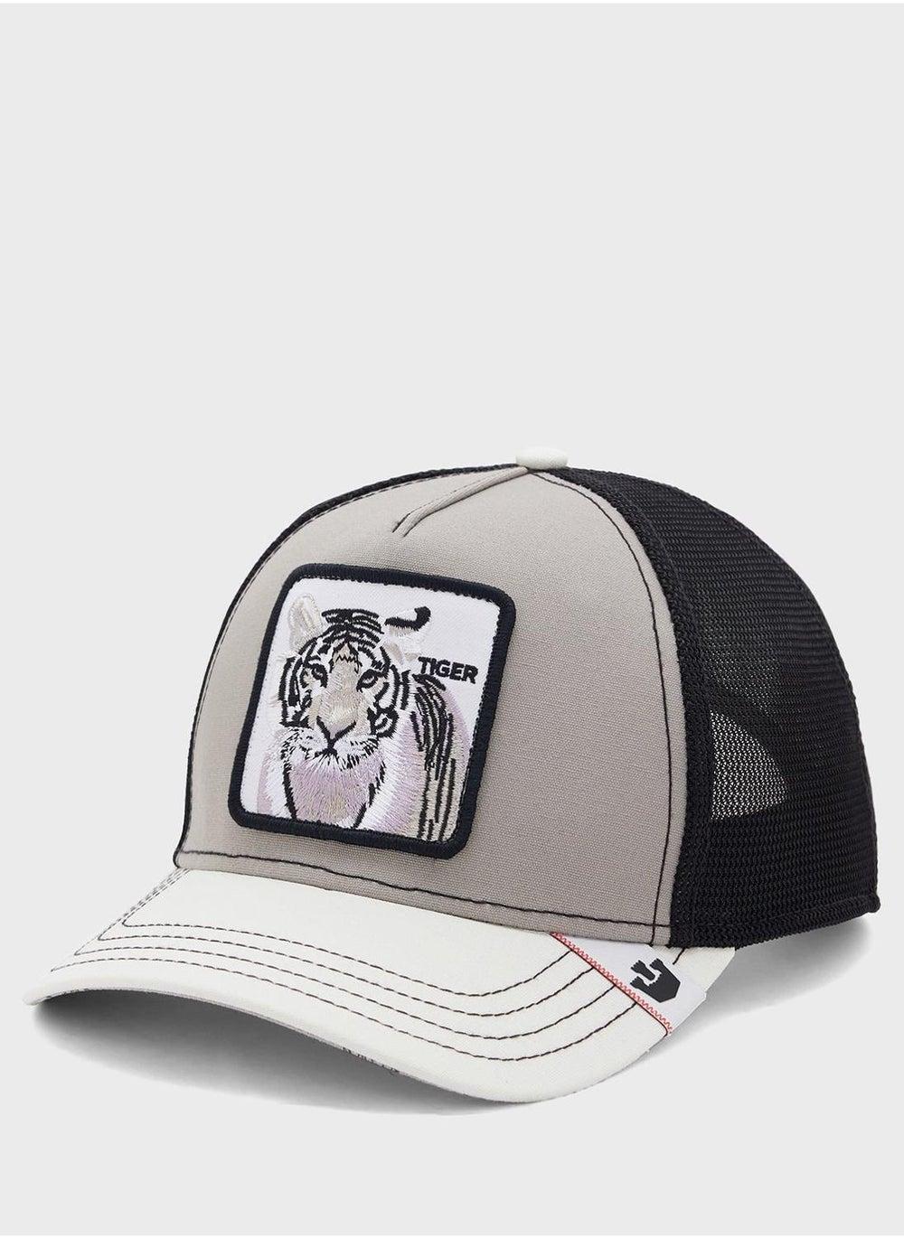 Goorin Bros. MV Stripes Tiger Motif Curved Cap - Image 1