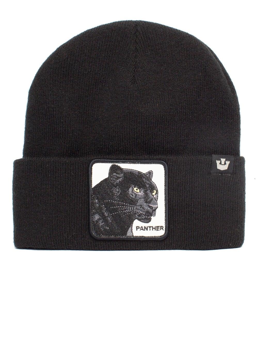 Goorin Bros. Panther Black Beanie Hat for Men - Image 1