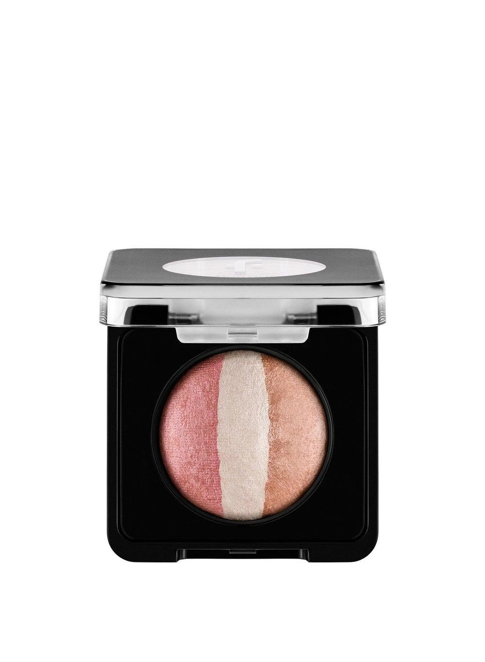 Flormar NP 053 Pinky Trio Baked Blush – Sun-Kissed Glow - Image 1