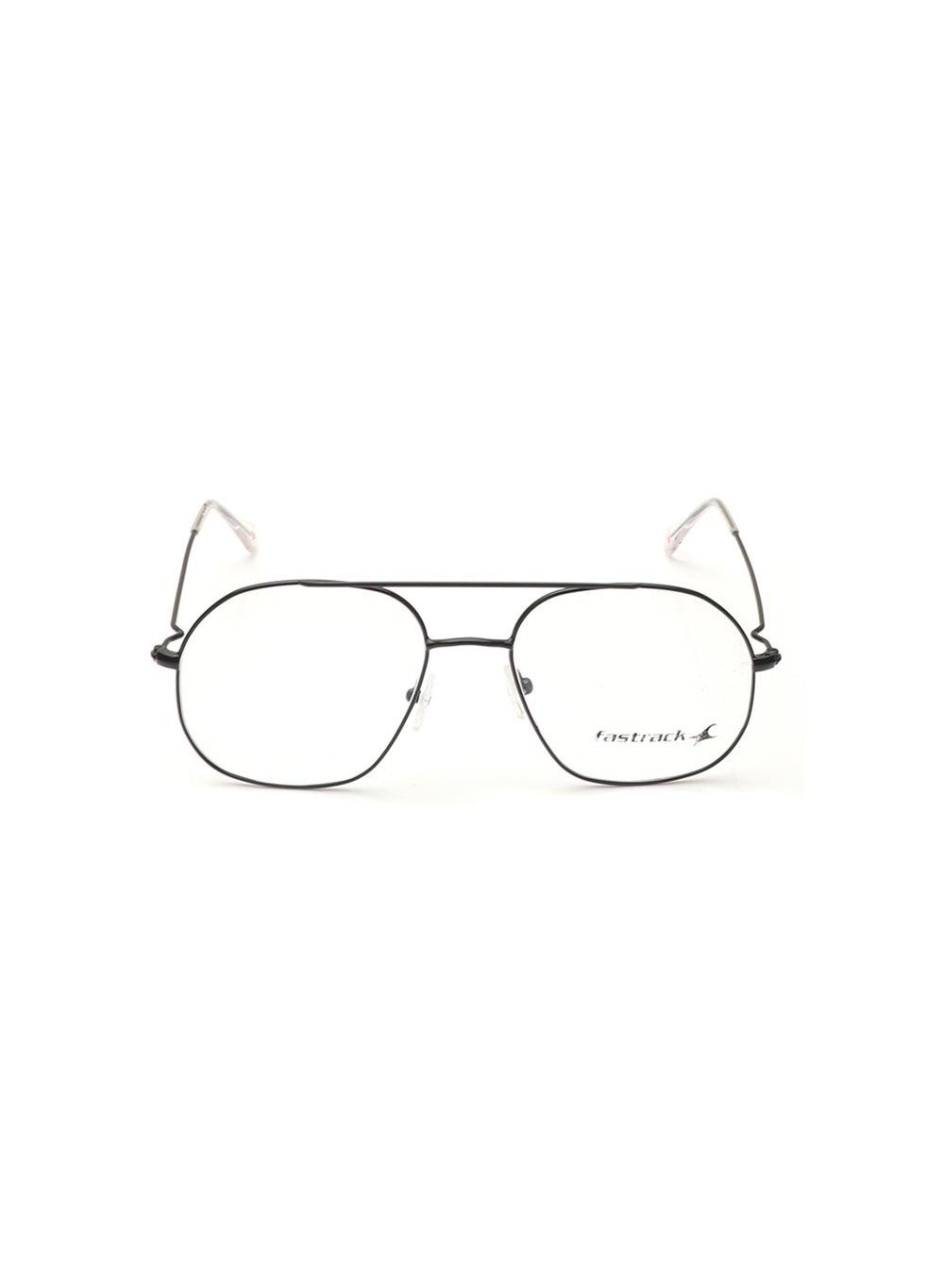 Fastrack Black Aviator Rimmed Eyeglasses for Men - Image 1