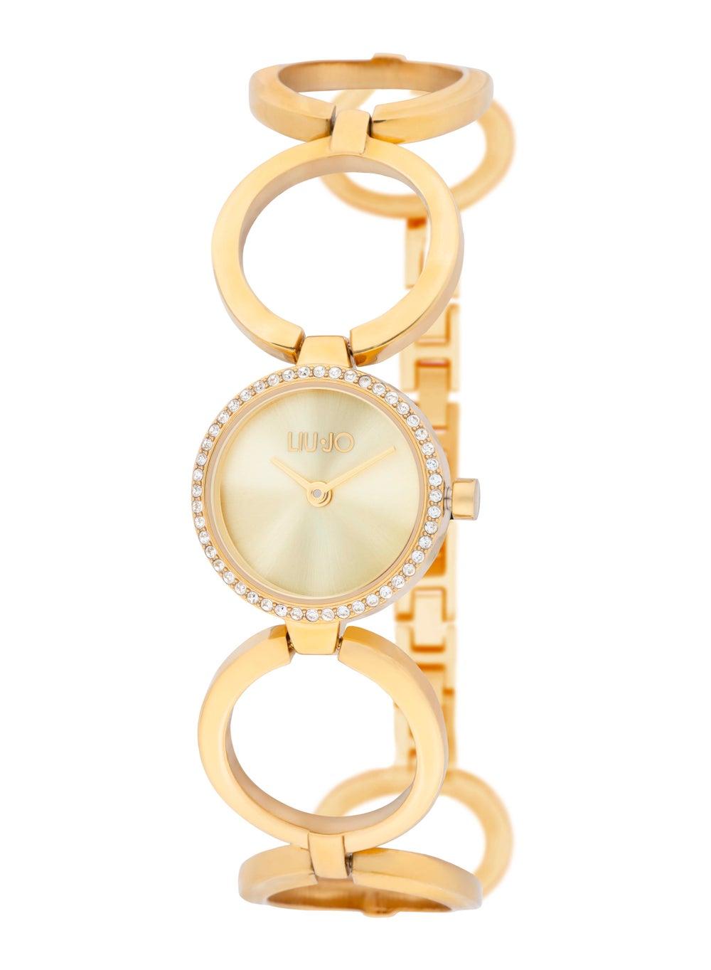 Liu Jo TLJ2324 - Elegant Gold Fashion Ring Watch for Women - Image 1
